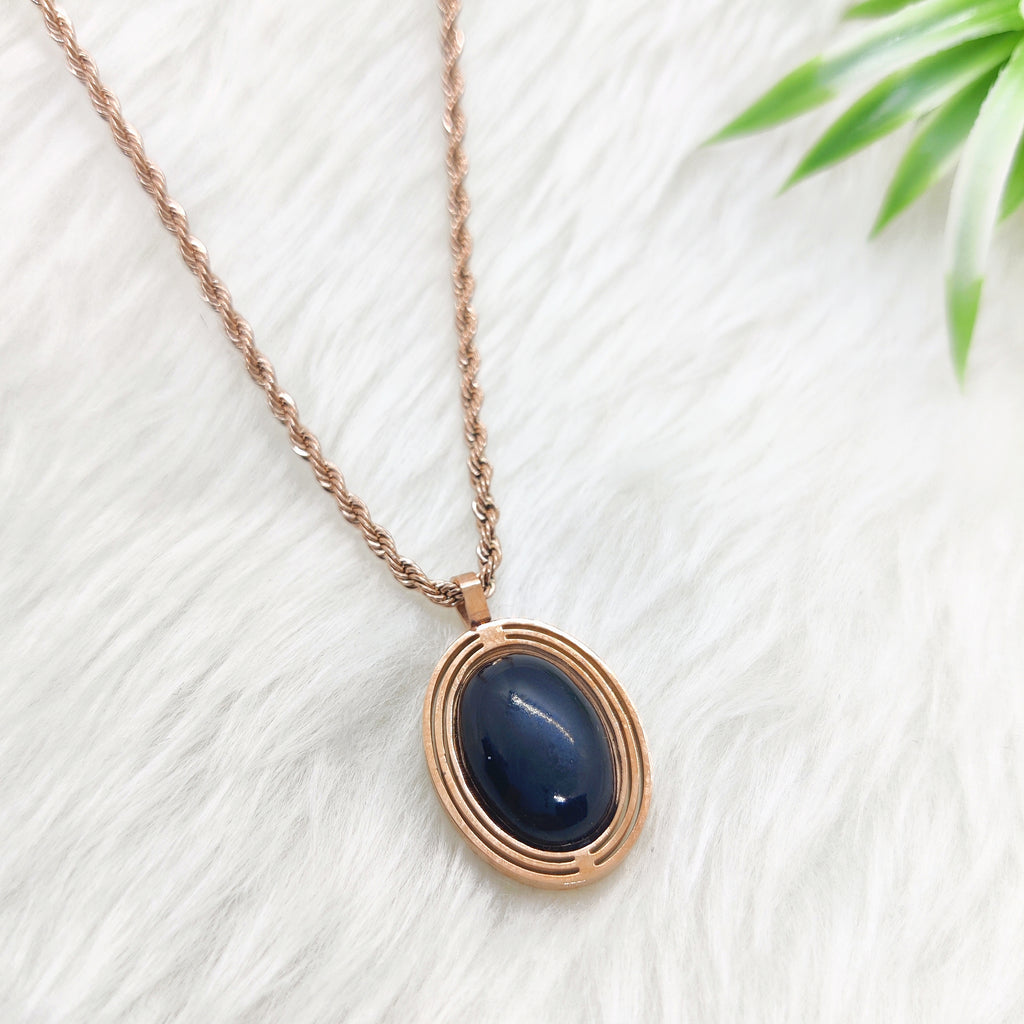Eclipse Stone Necklace
