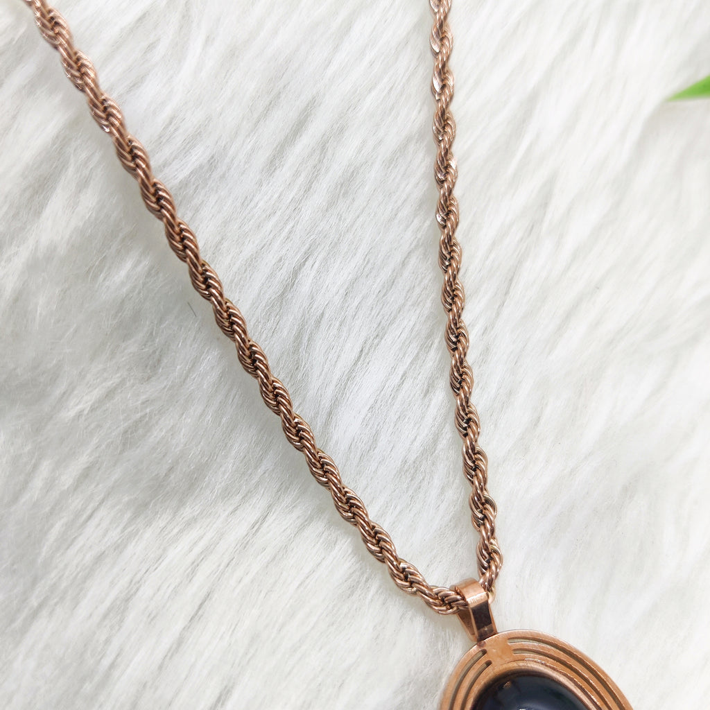 Eclipse Stone Necklace