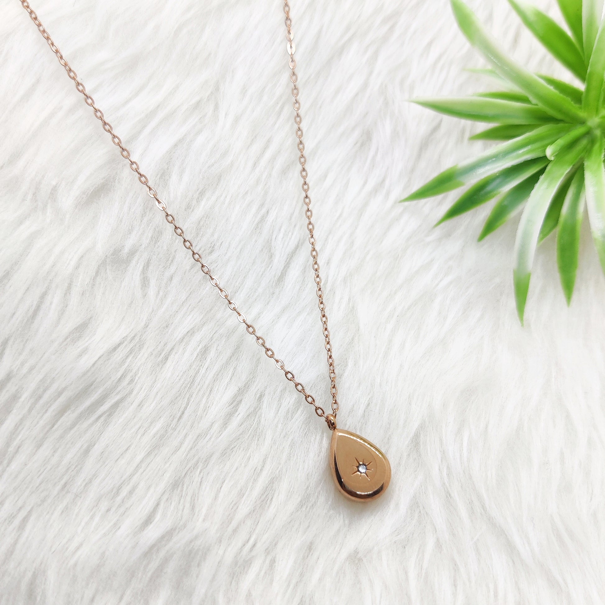 Twinkle Drop Necklace