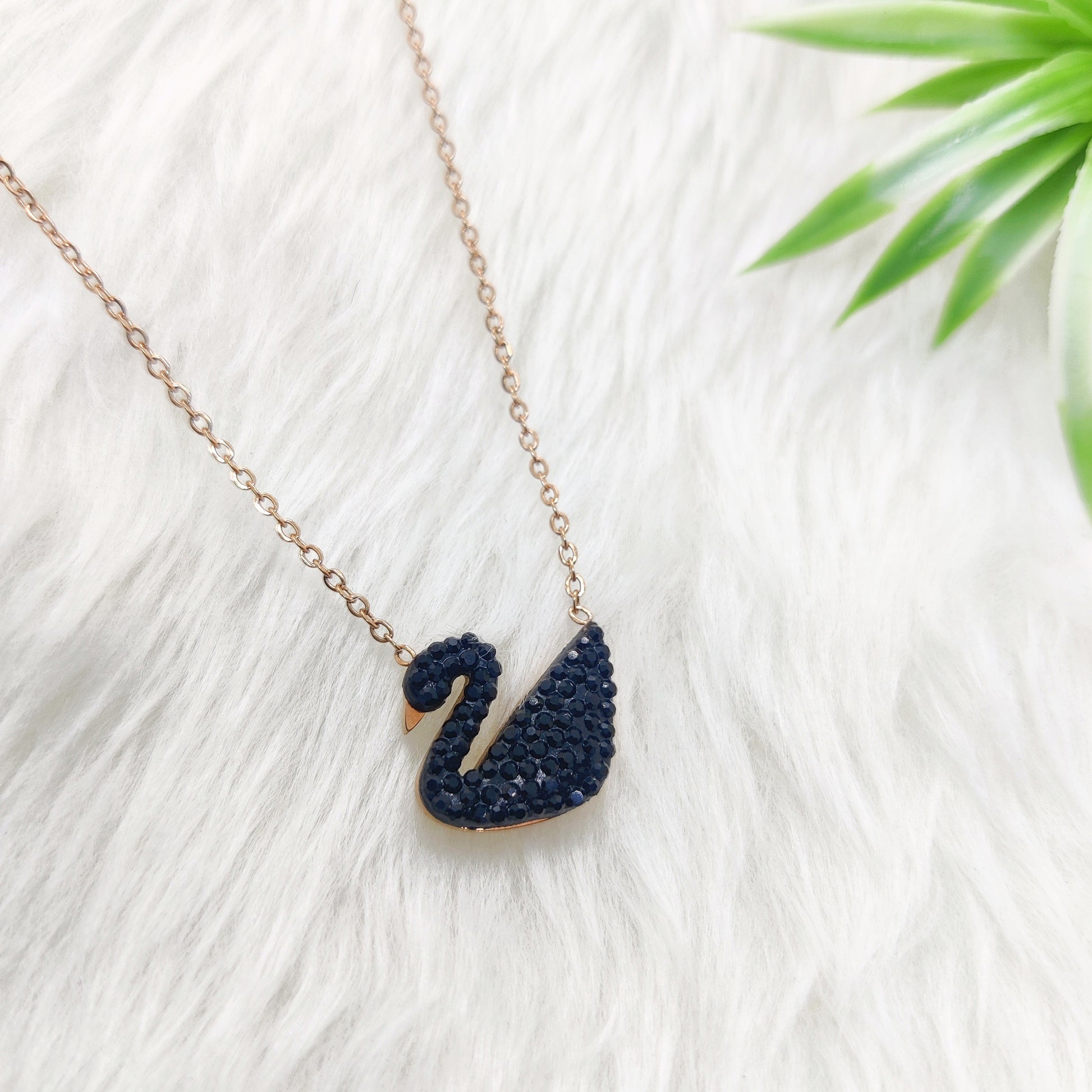 Black Swan Necklace