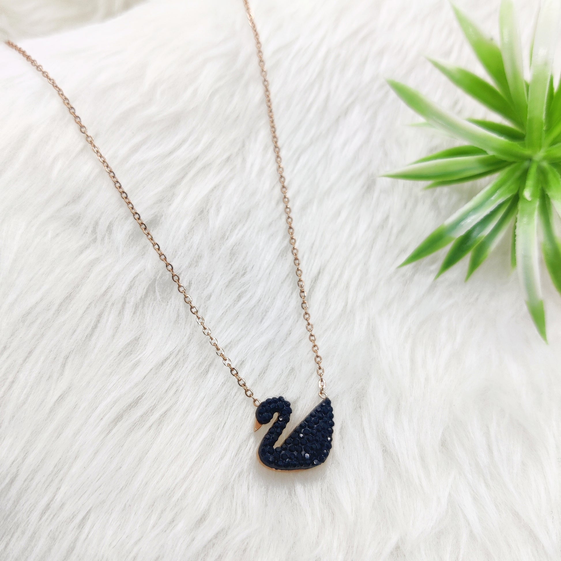 Black Swan Necklace