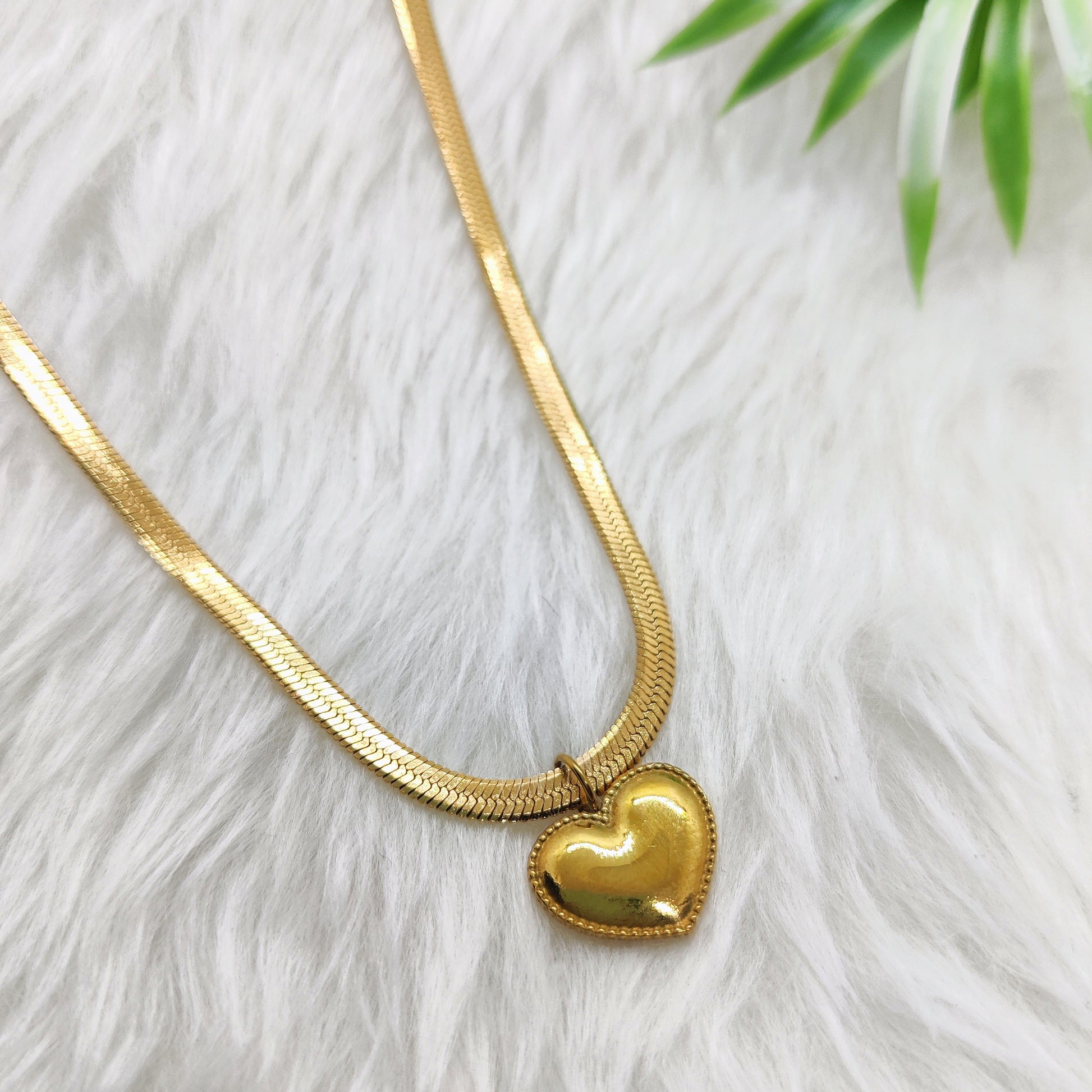 Bubble Heart Necklace
