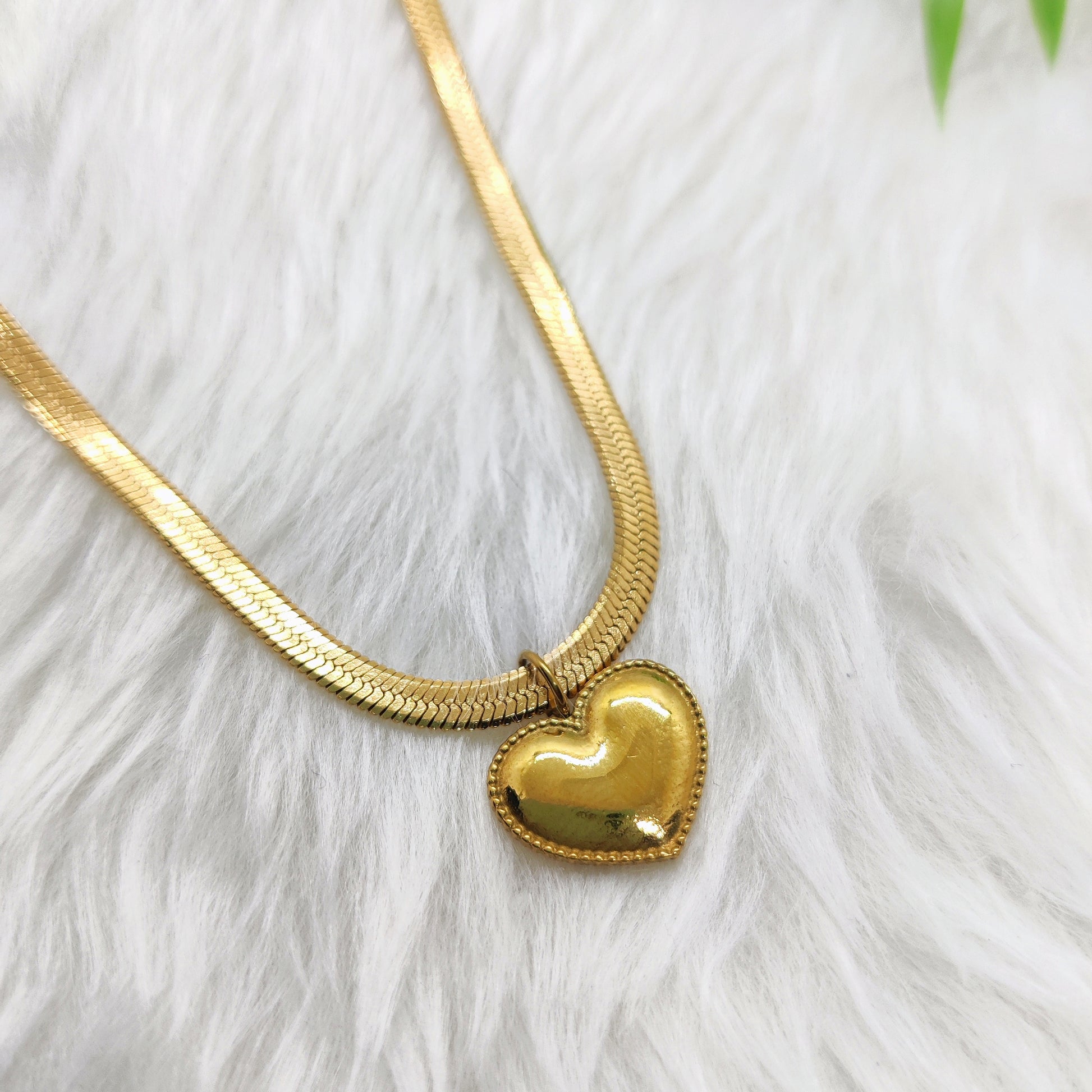 Bubble Heart Necklace
