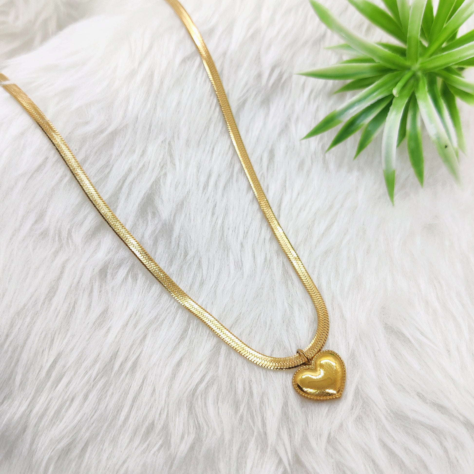Bubble Heart Necklace