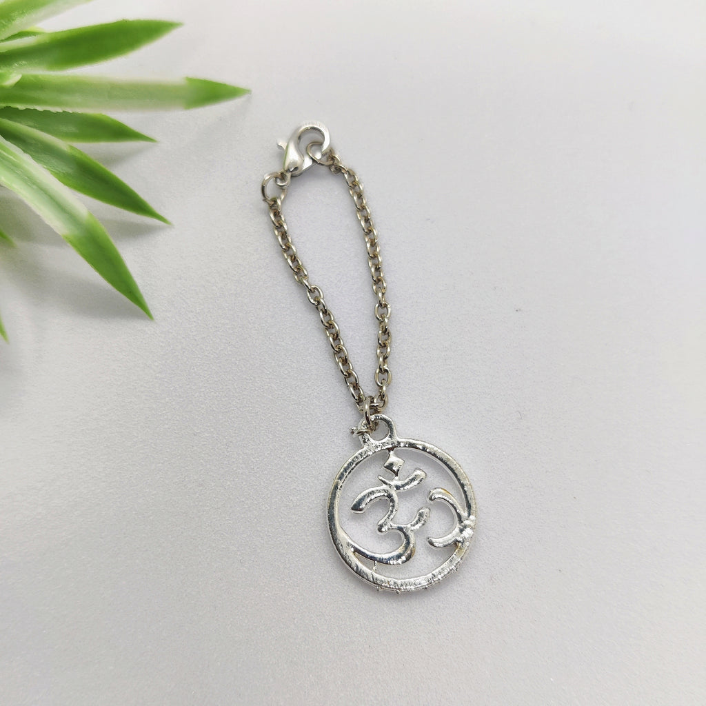 Om Silver Watch Charm