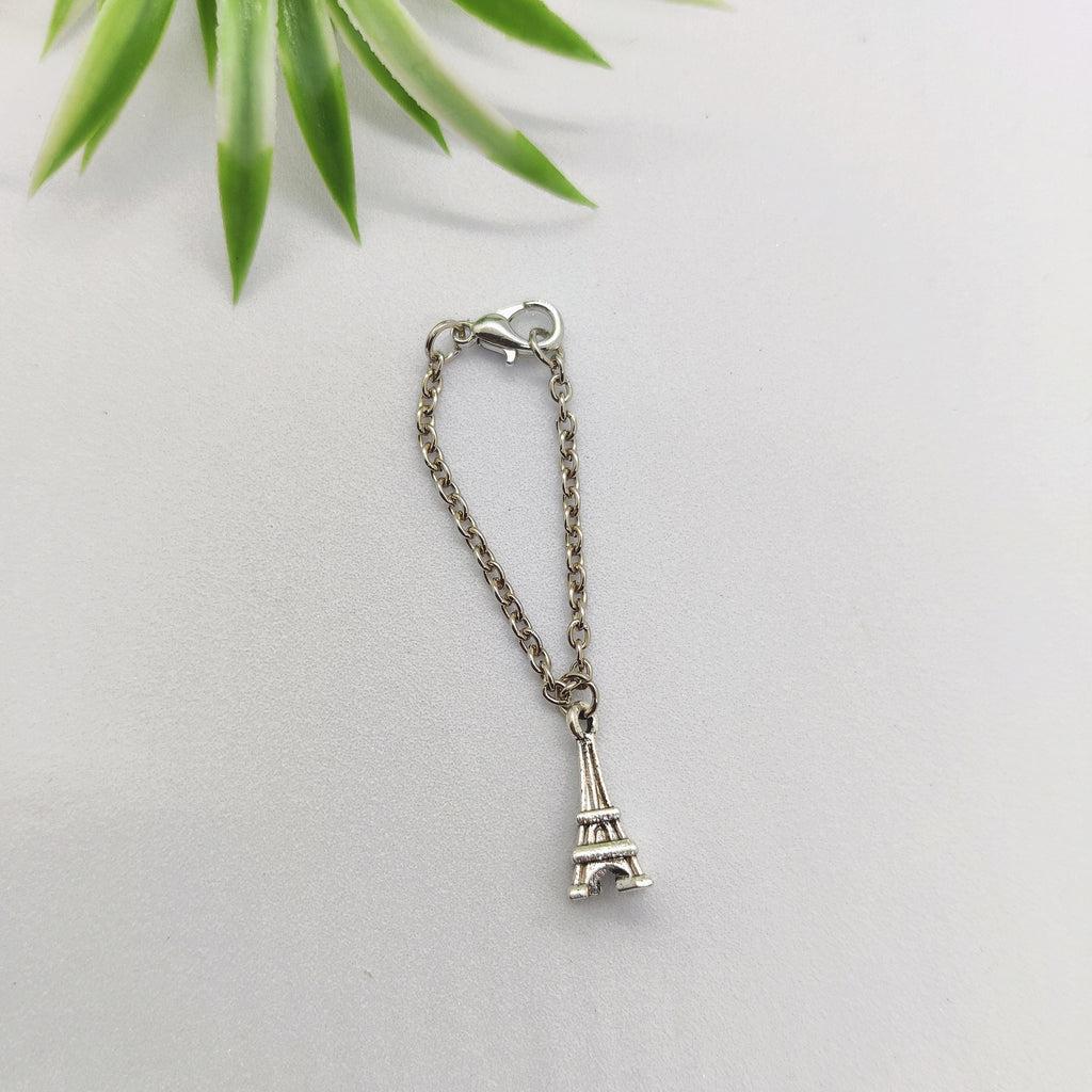Eiffel Tower Silver Watch Charm
