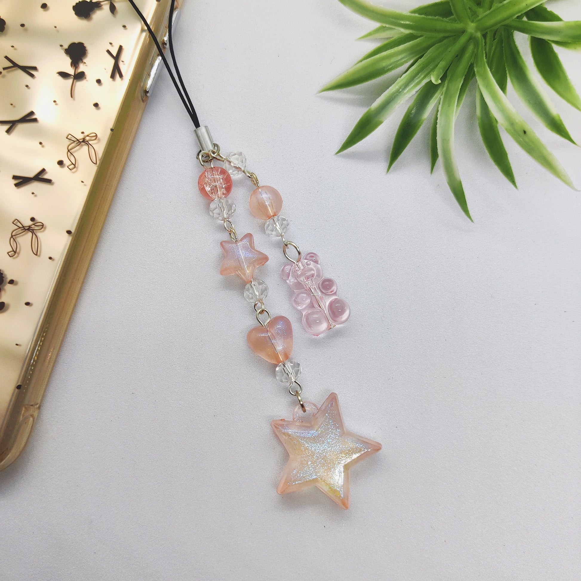 Starlit Gummy Glow Phone Charm