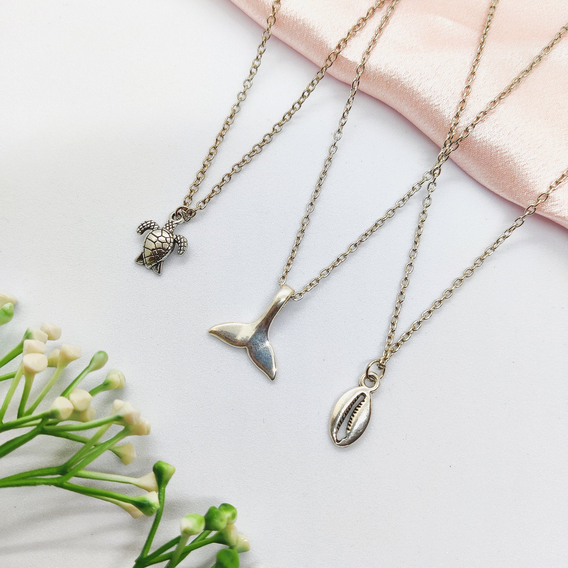 Ocean Soul Trio Necklace Set