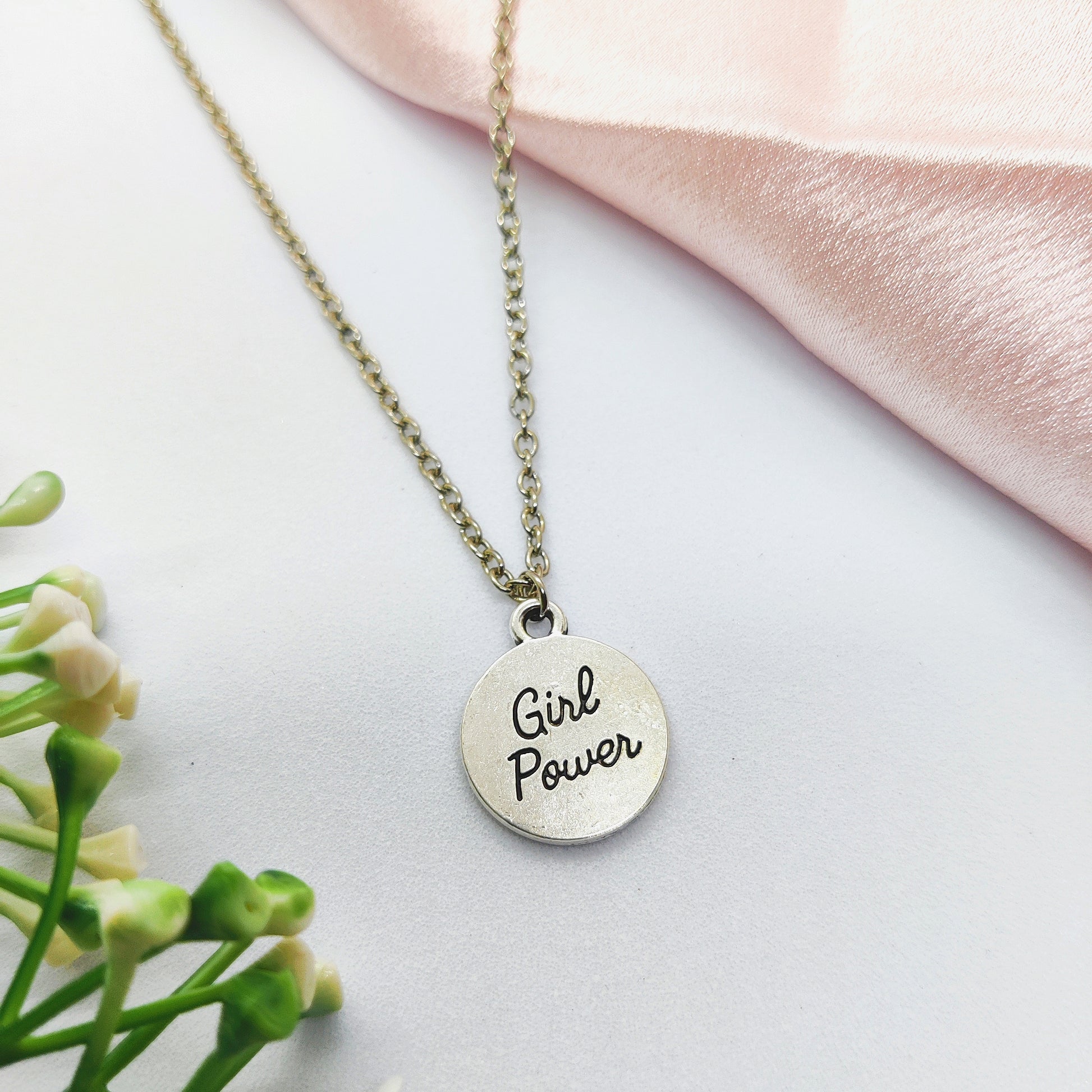 Girl Boss Duo Necklace Set