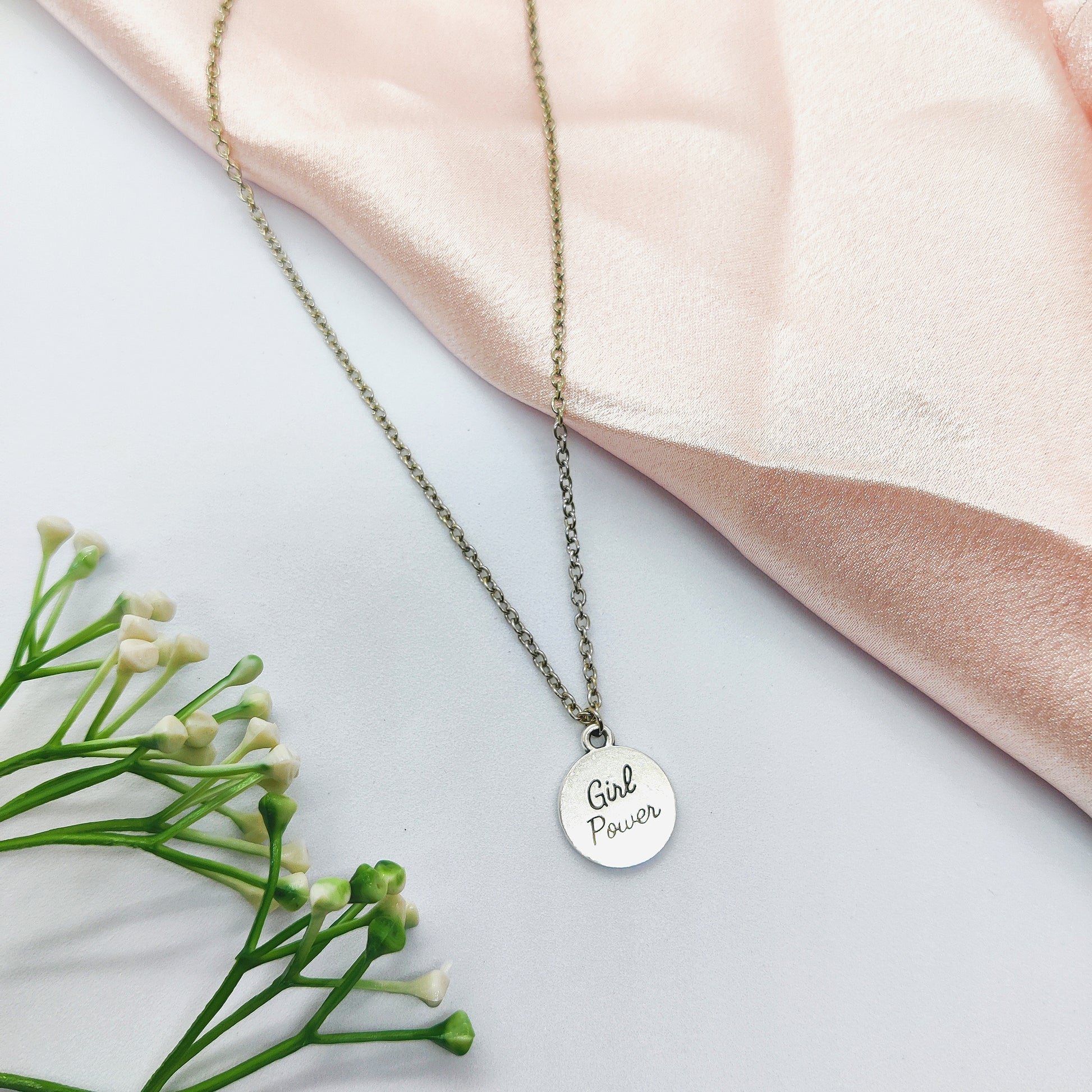 Girl Boss Duo Necklace Set