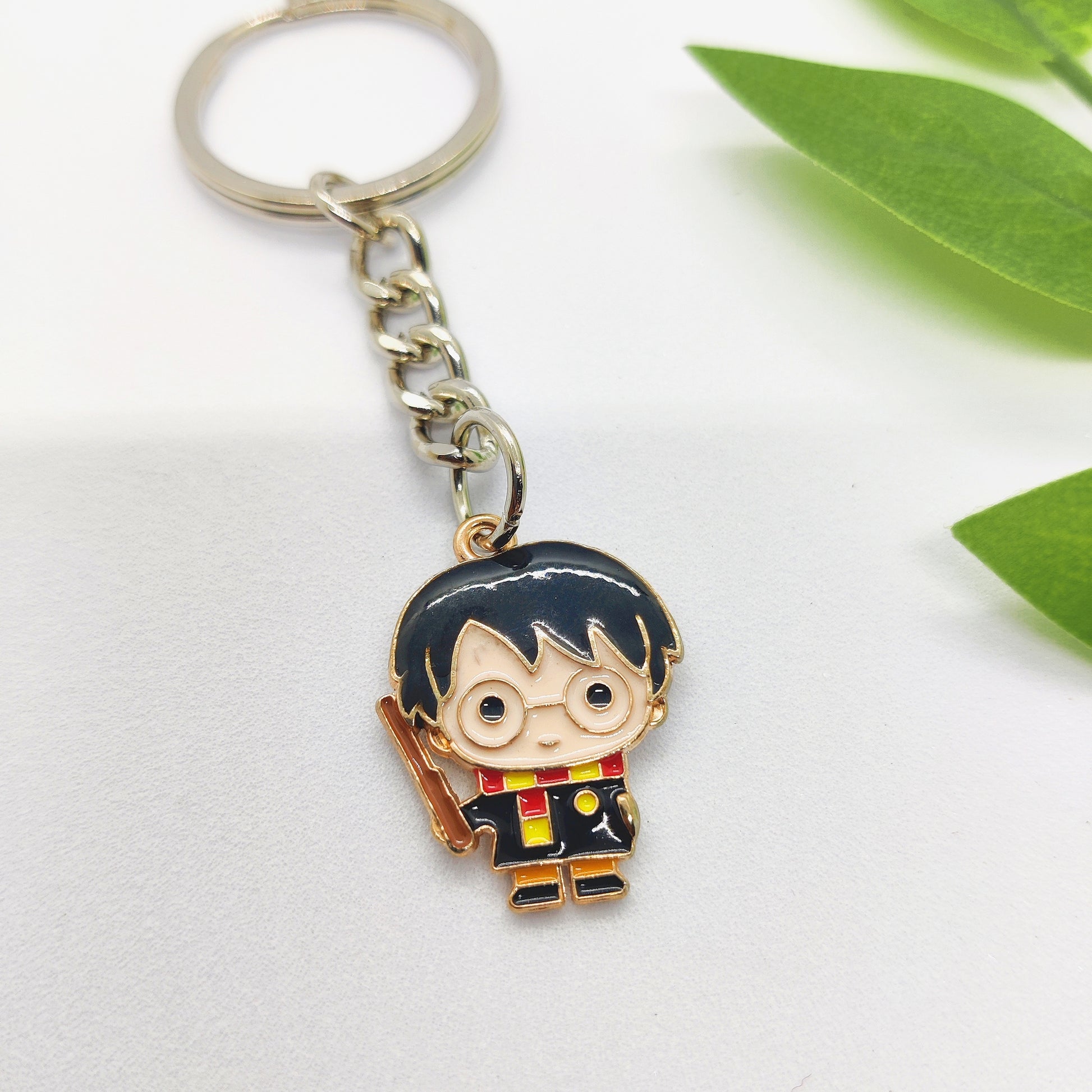 Hogwarts Trio Charm Keychain Set