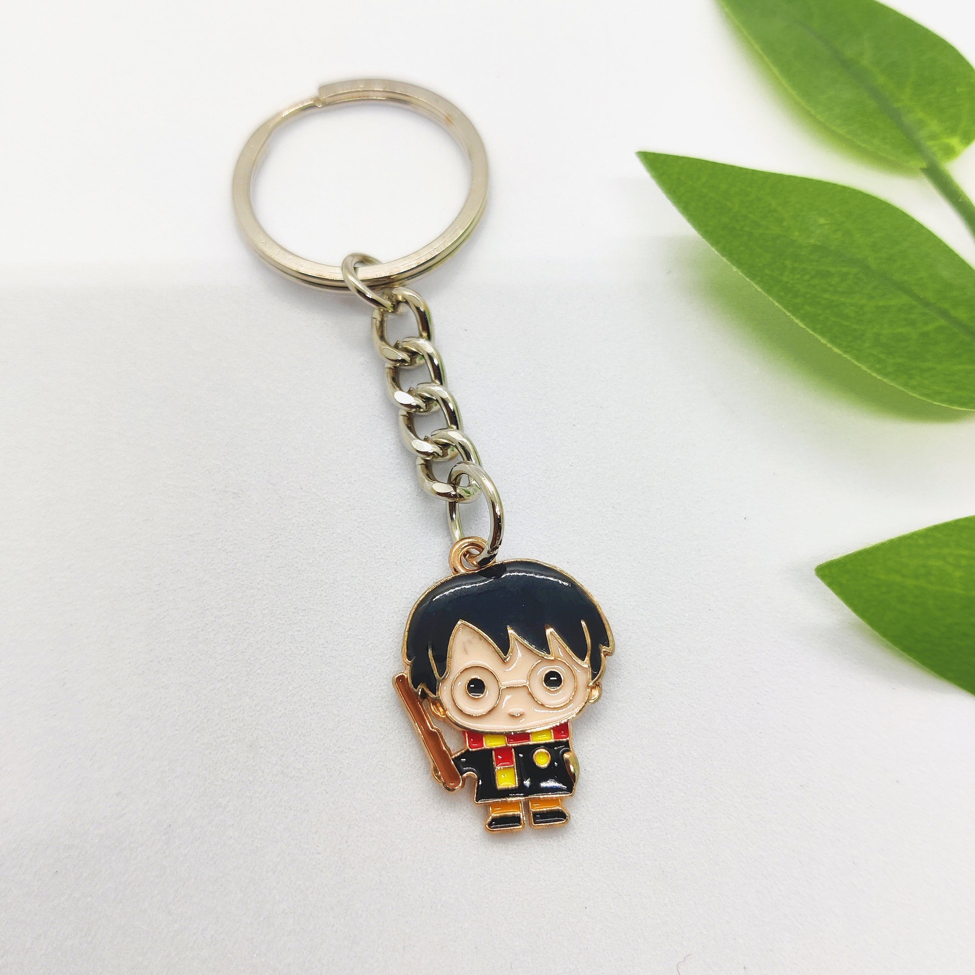 Hogwarts Trio Charm Keychain Set