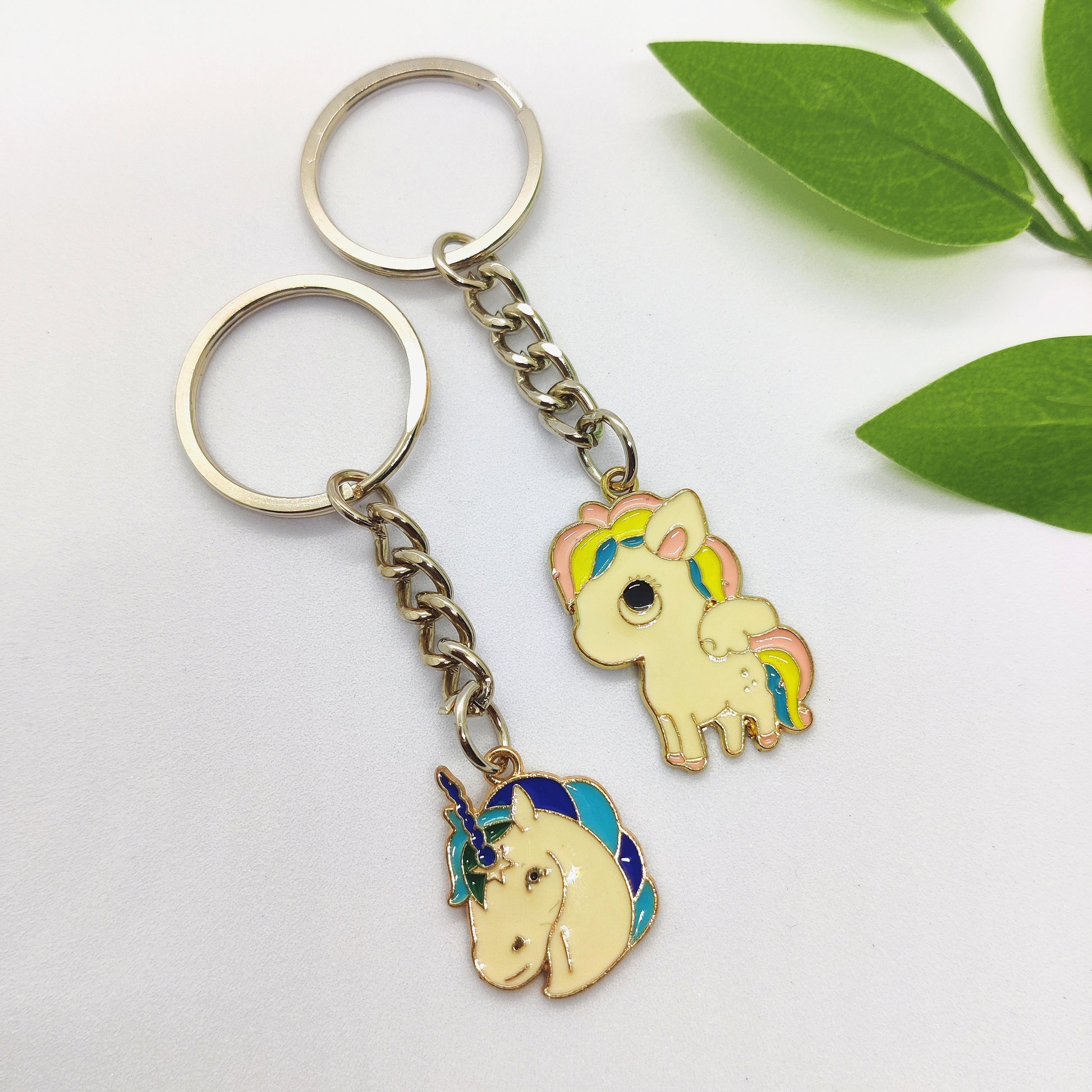 Magical Unicorn Charm Keychain