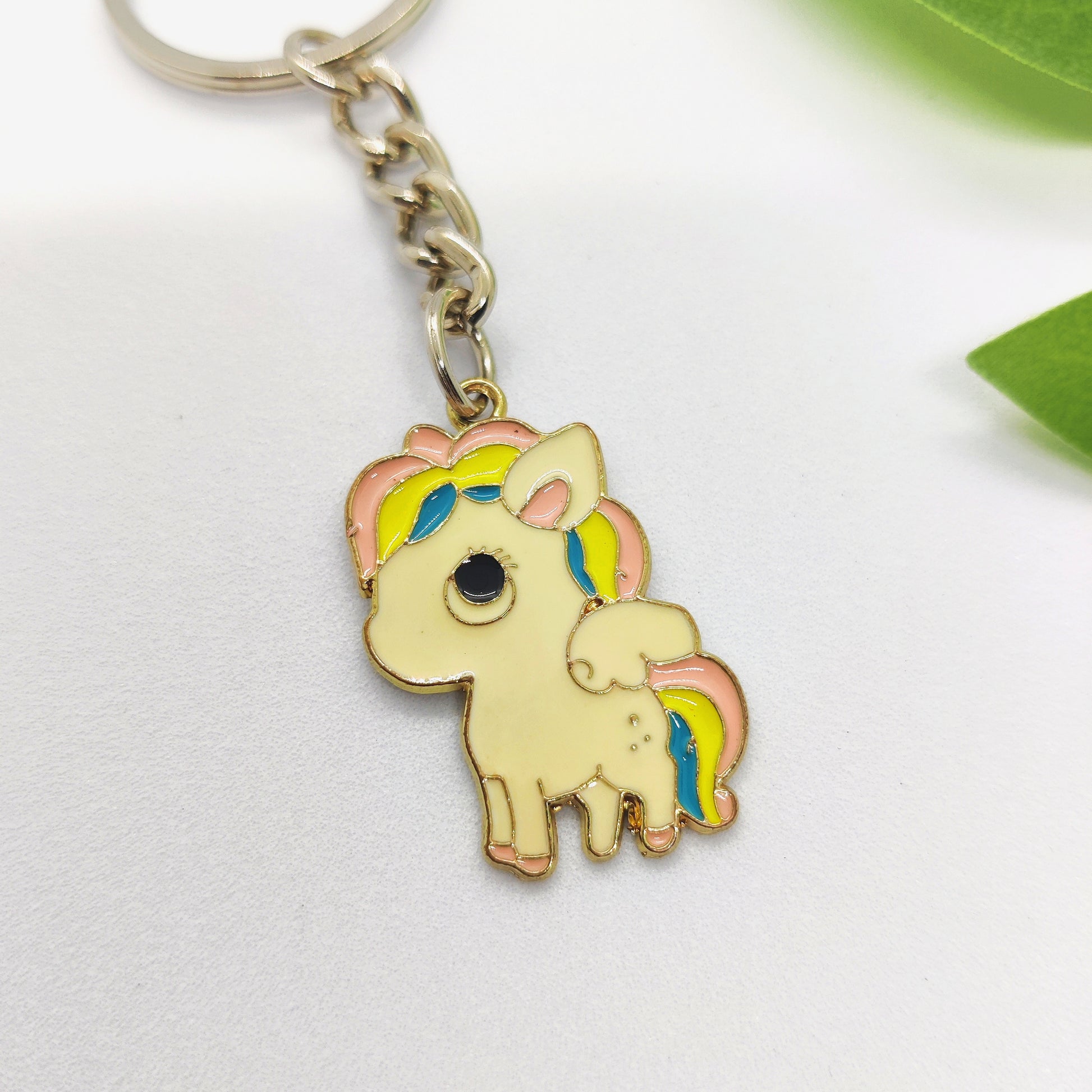 Magical Unicorn Charm Keychain