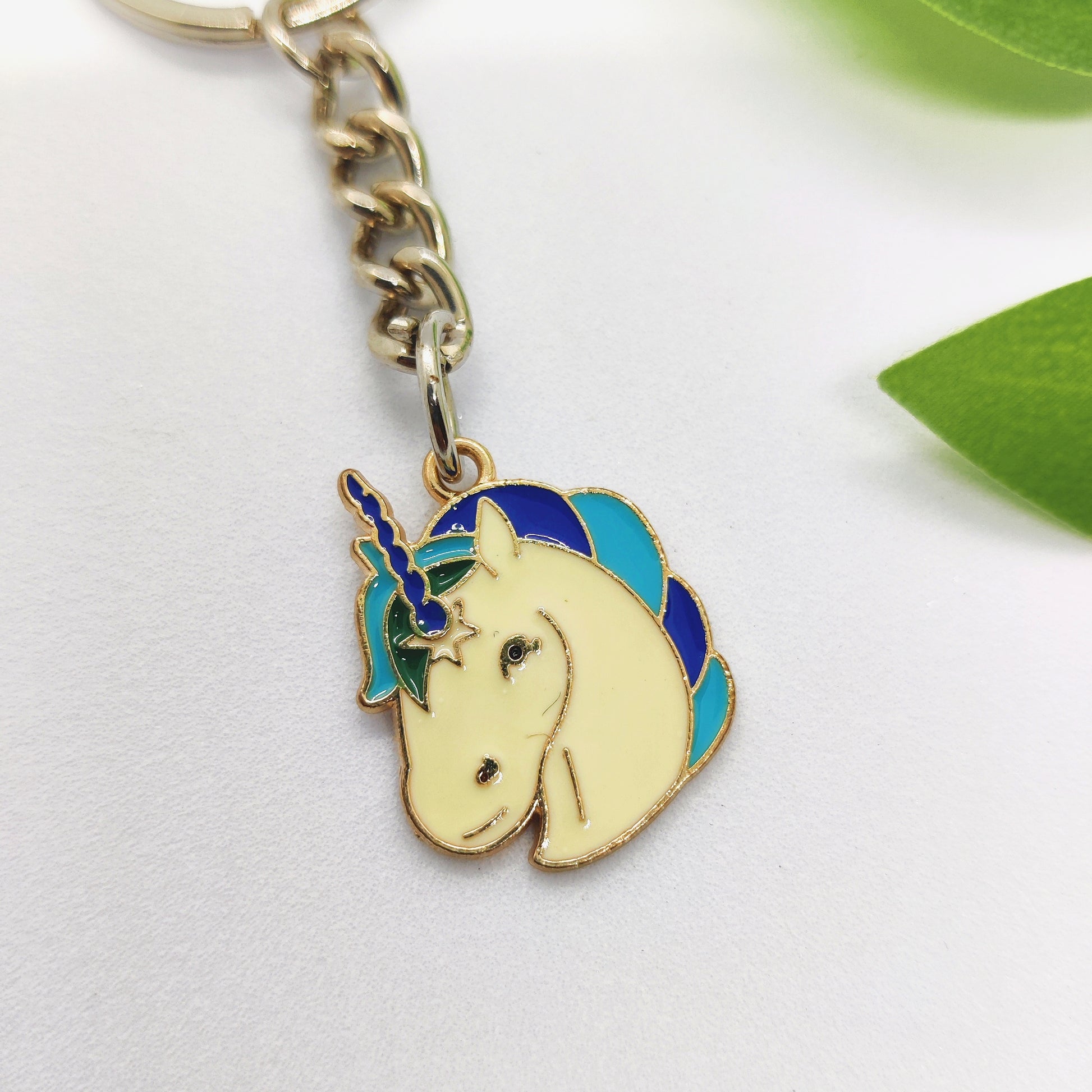 Magical Unicorn Charm Keychain