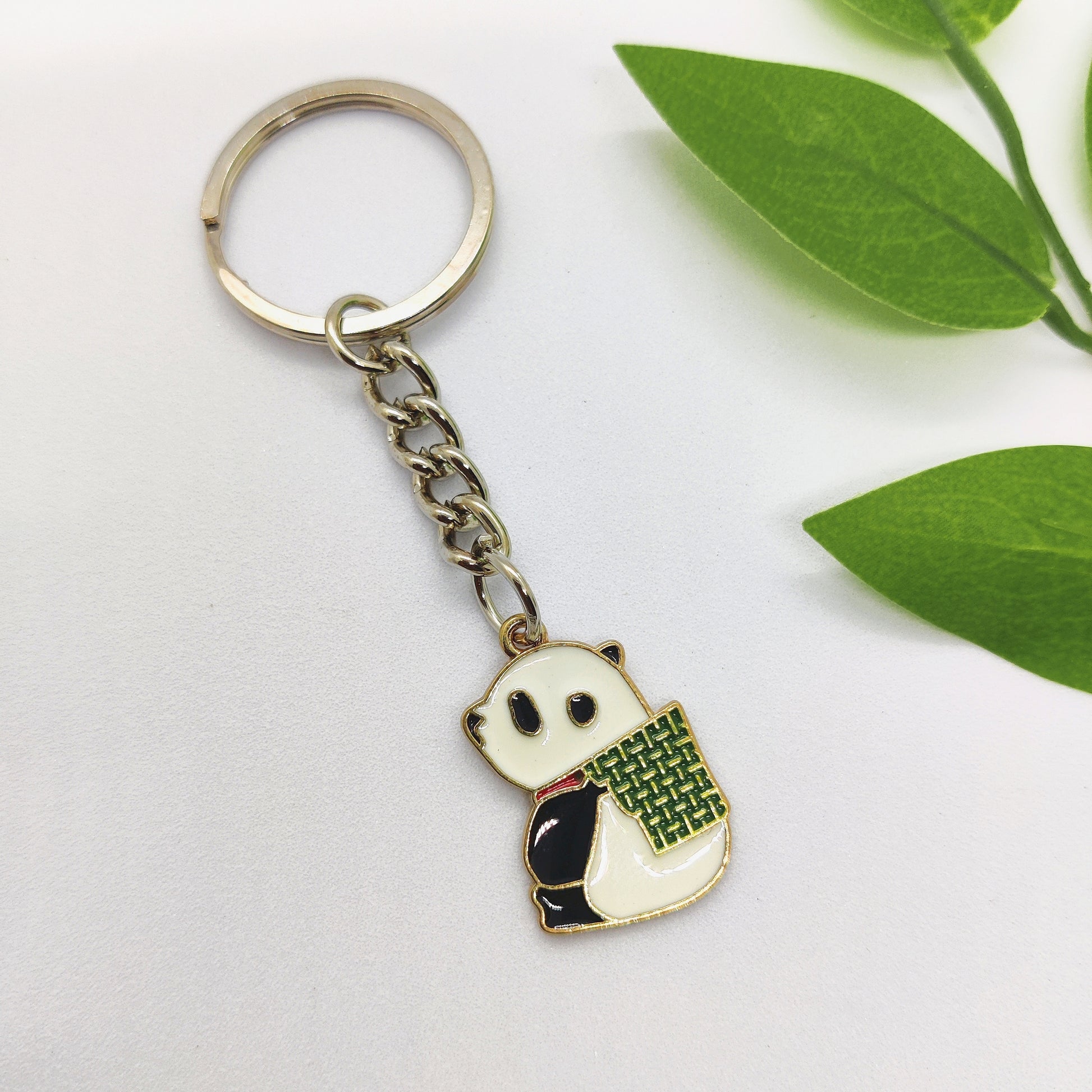 Adorable Panda Charm Keychain