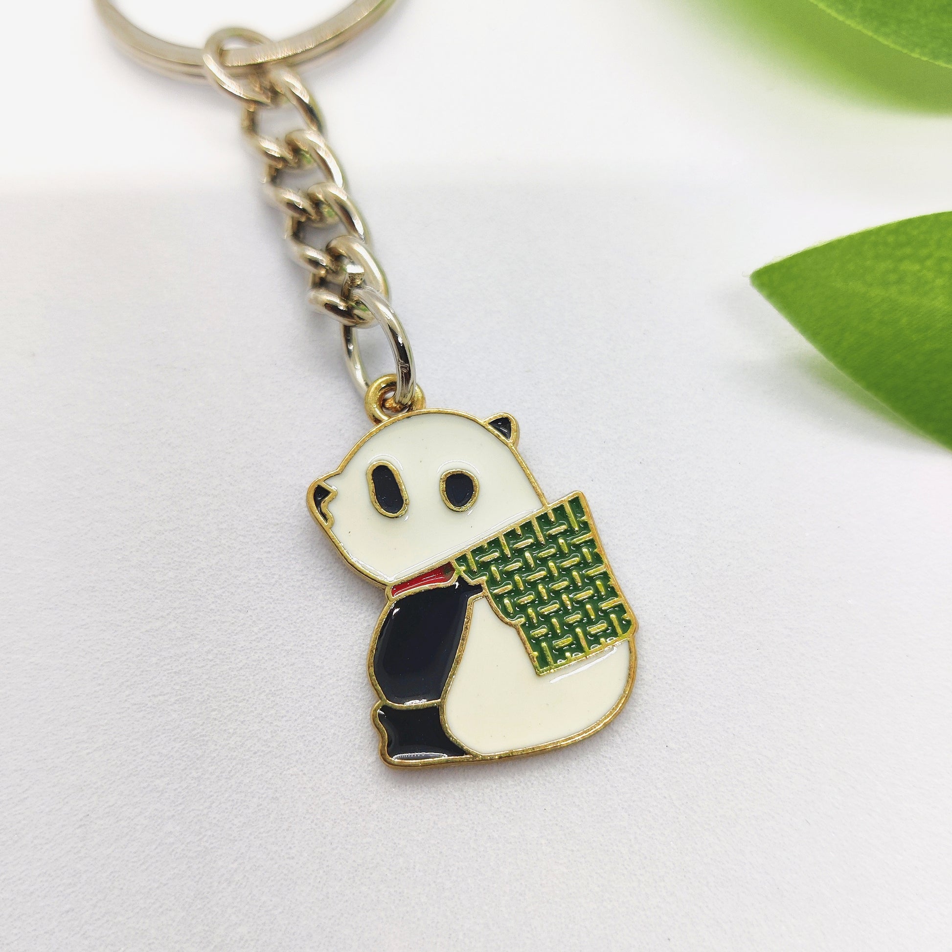 Adorable Panda Charm Keychain